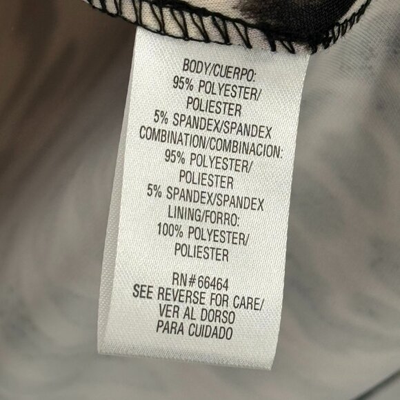 Studio One Leopard Print Dress size 24W Womens Plus Sleeveless scuba knit - Picture 7 of 9